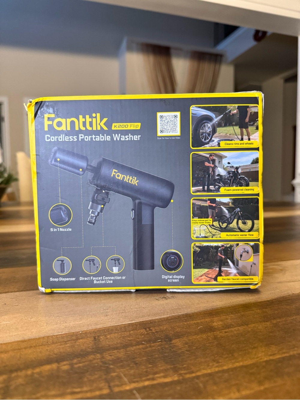 Fanttik K200 Flip Cordless Portable Washer